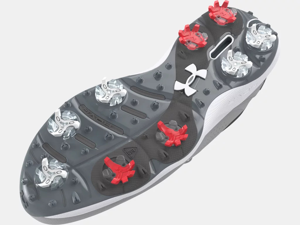 UA Drive Pro Wide Golf Shoes - Grey