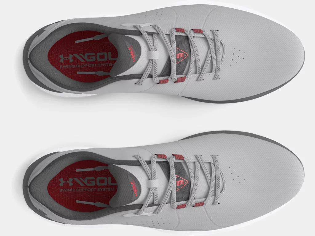 UA Drive Pro Wide Golf Shoes - Grey