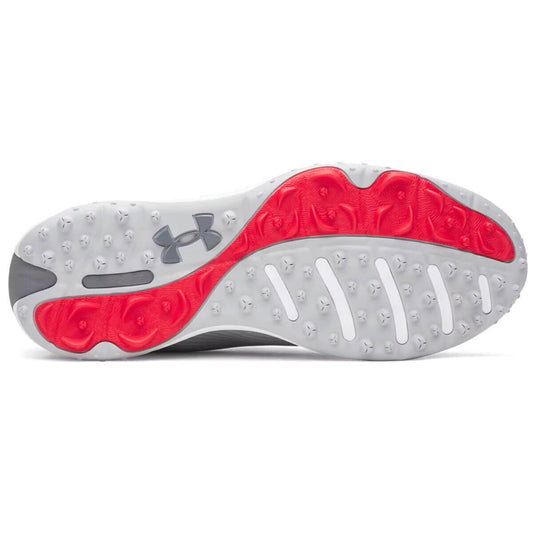 Under Armour Drive Fade 2 SL Golf Shoes - Mod Grey/Metallic Silver