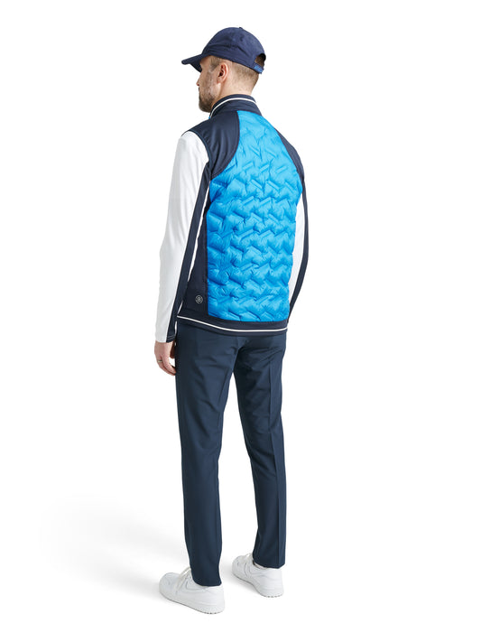Abacus Grove hybrid vest - Ocean