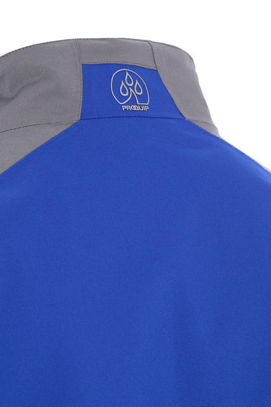 ProQuip Aqualite Pro 1/2 Sleeve Water Proof Jacket - Blue/Grey