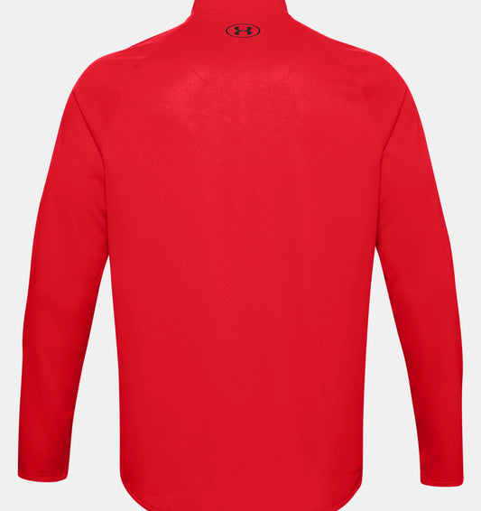 Men's UA Tech™ ½ Zip Long Sleeve - Red