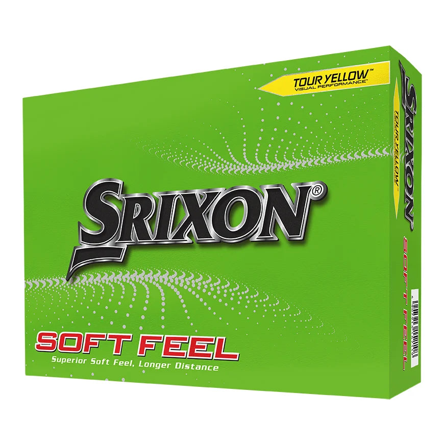 Srixon Soft Feel Tour Yellow 12 pack