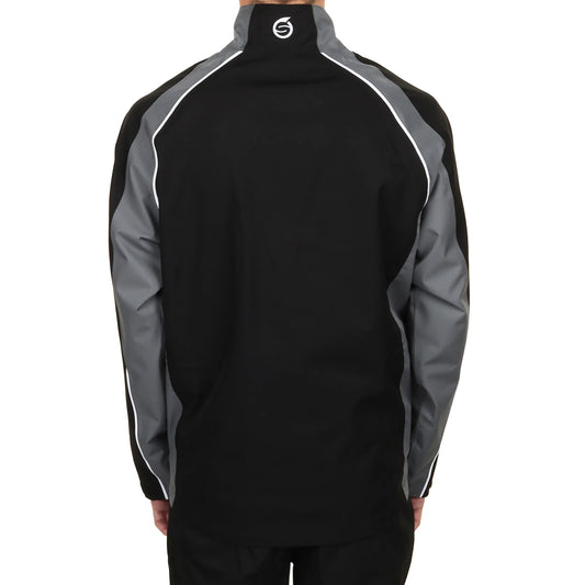 Sunderland Typhoon Water Proof Jacket - Black/Gunmetal/White