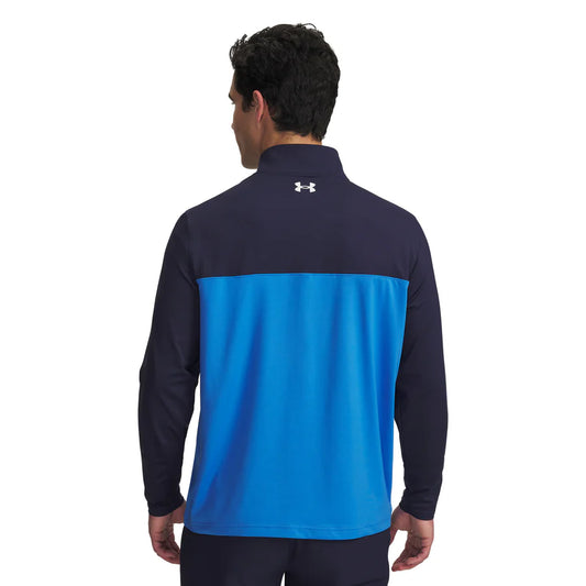 Under Armour Golf T2G 1/4 Zip - Midnight Navy/Blue Atlantis/White