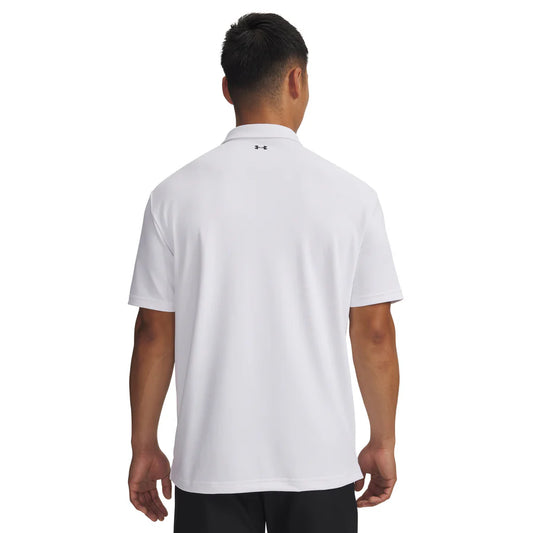 Under Armour T2G Pique Polo - White/Black