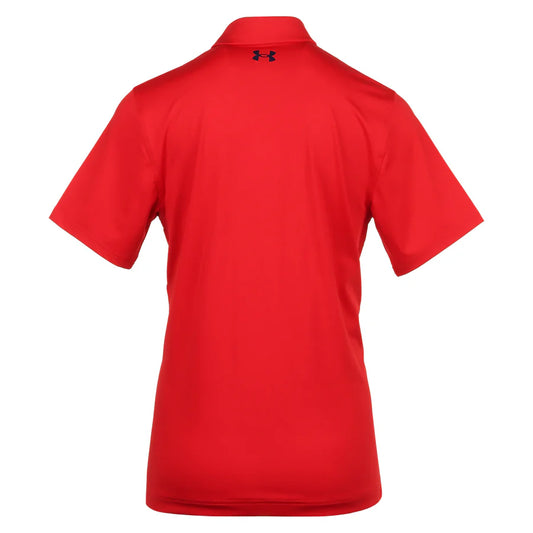 UA Tee To Green Polo - Red/Navy