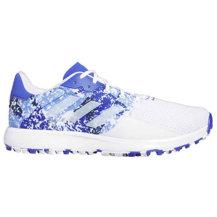 Adidas S2G SL 23 Golf Shoe - Lucid Blue / White / Grey Total Golf Ltd Adidas S2G SL 23 Golf Shoe - Lucid Blue / White / Grey Total Golf Ltd