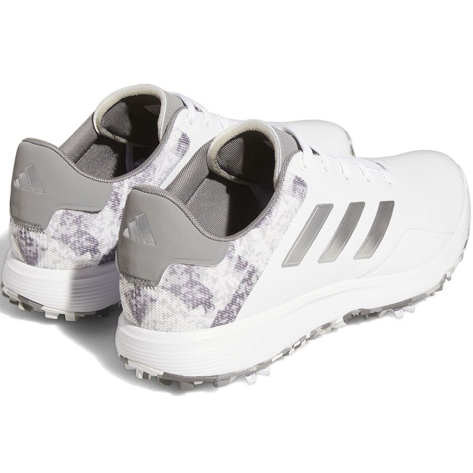 Adidas S2G 23 Golf Shoe - Cloud White / Matte Silver / Grey Three