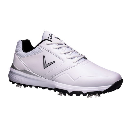 Callaway Men's Chev LS Golf Shoes - White/Grey