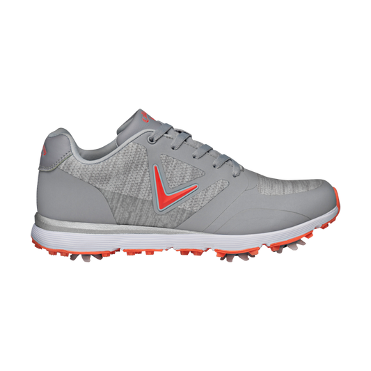 Callaway Ladies Vista Golf Shoe - Grey/Orange