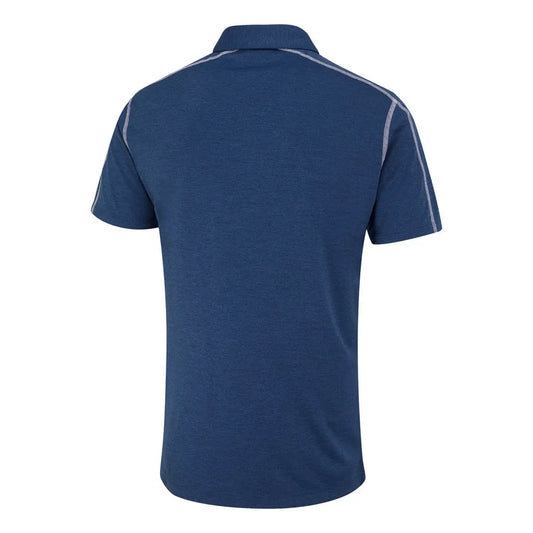 Ping Fynn Men's Heathered Polo Shirt - Navy Marl