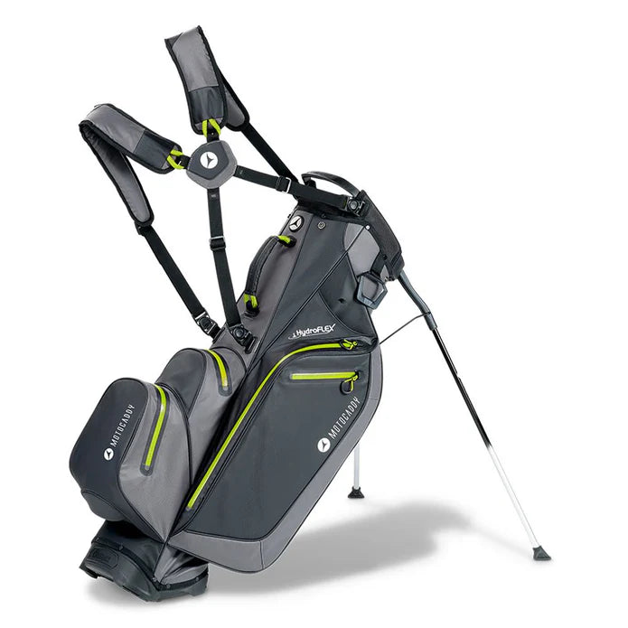 Motocaddy HydroFlex Stand Bag - Grey/Yellow