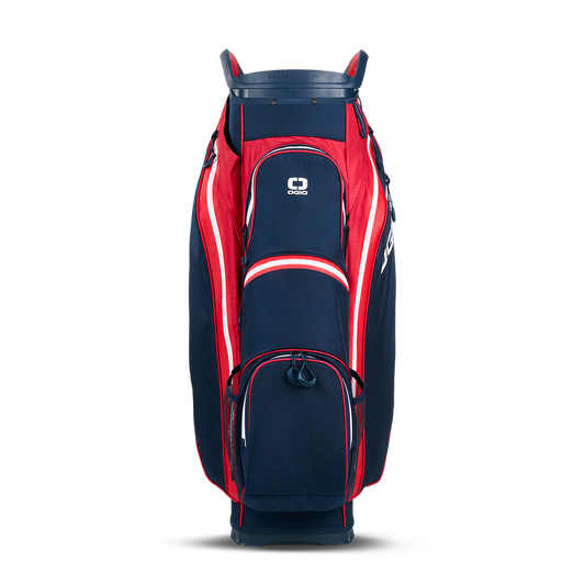 Ogio Silencer Red/White/Blue 25 - Cart Bag