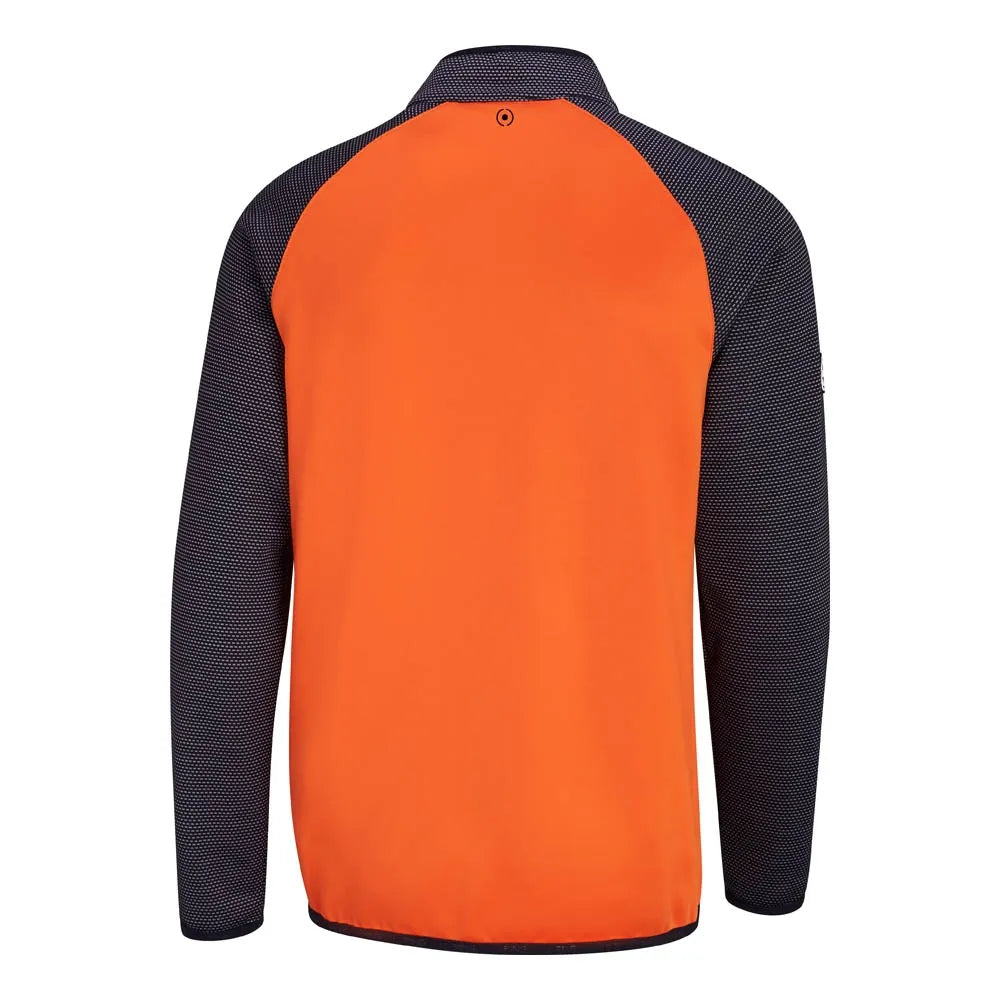 Ping Astle Men's Colour Block Fleece - Russet/Black
