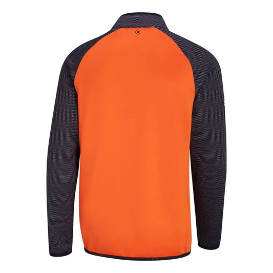 Ping Astle Men's Colour Block Fleece - Russet/Black
