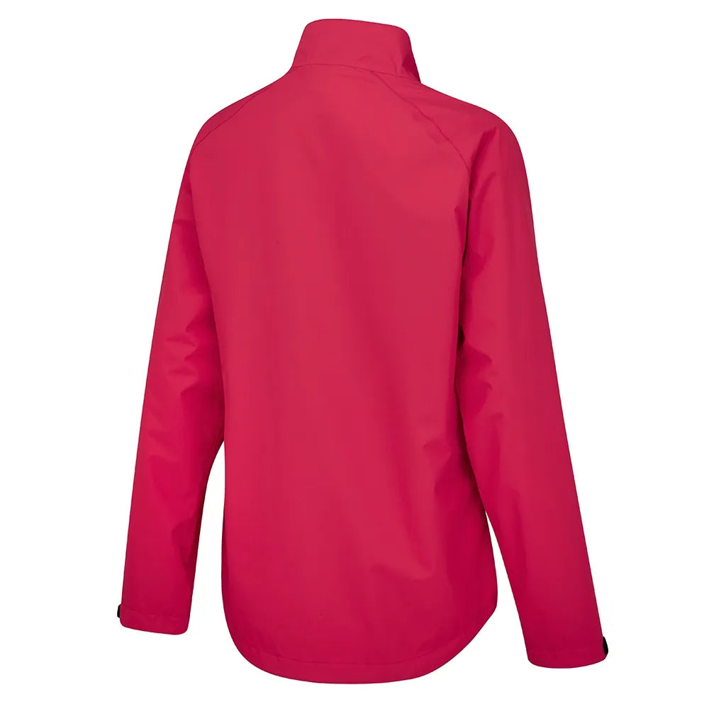 Ping Freda Ladies Waterproof Jacket - Rosebud/White