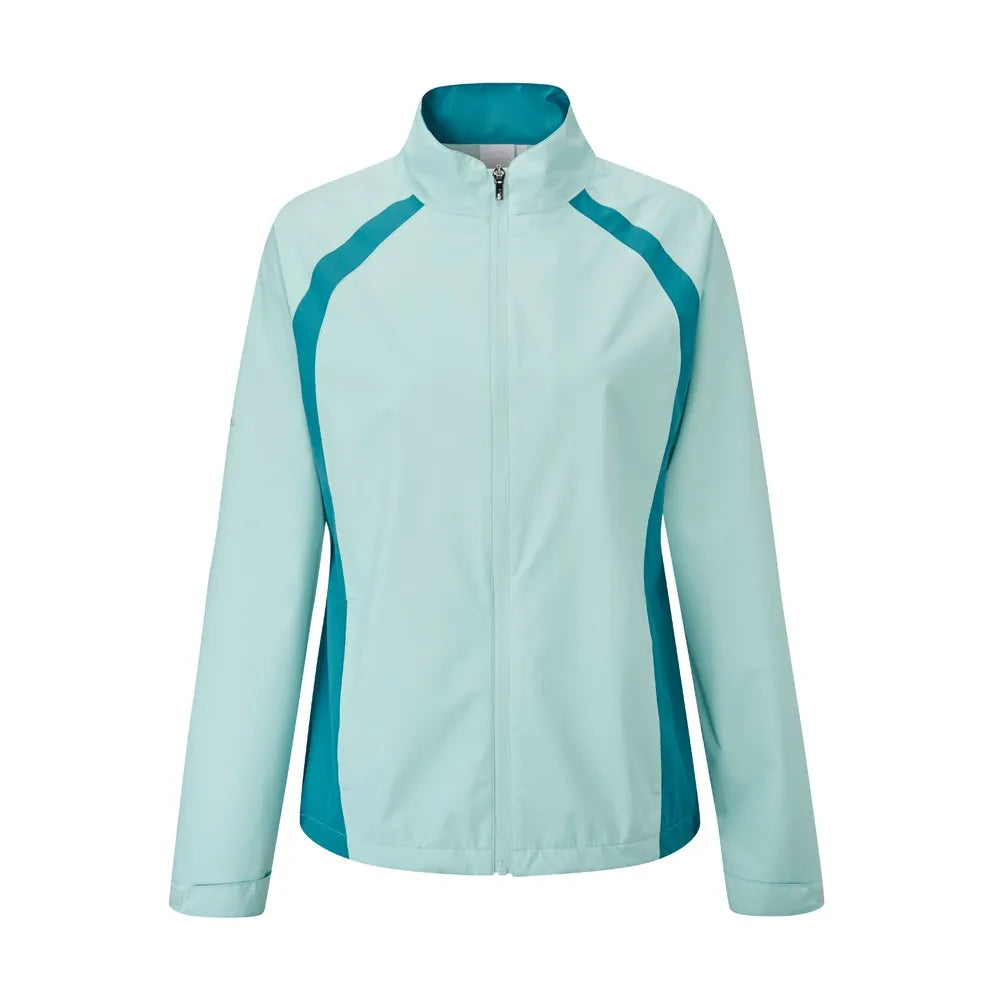 Ping Freda Ladies Waterproof Jacket - Aquatic/Scuba Blue