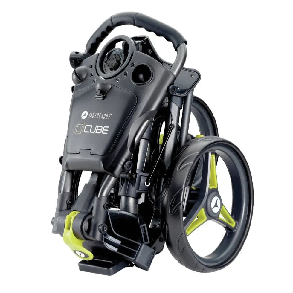 Motocaddy Cube Push Trolley - Lime