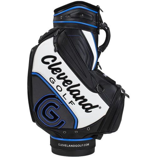 Cleveland Golf Tour Staff Bag 2022 Black/Blue/White