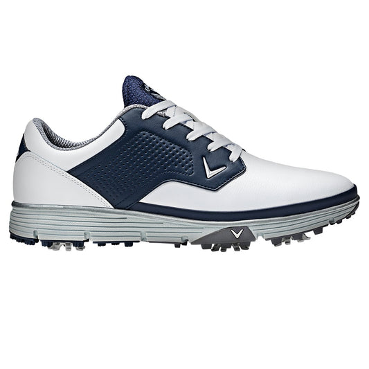 Callaway Mens Chev Mission Golf Shoes - White/Navy
