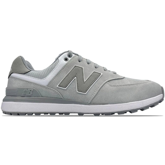 New Balance 574 Greens V2 Spikeless Golf Shoes Light Grey