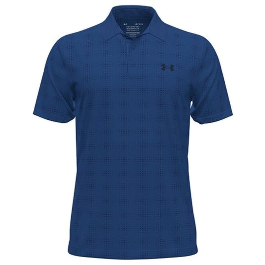 UA Playoff 3.0 Printed Polo - Blue Mirage