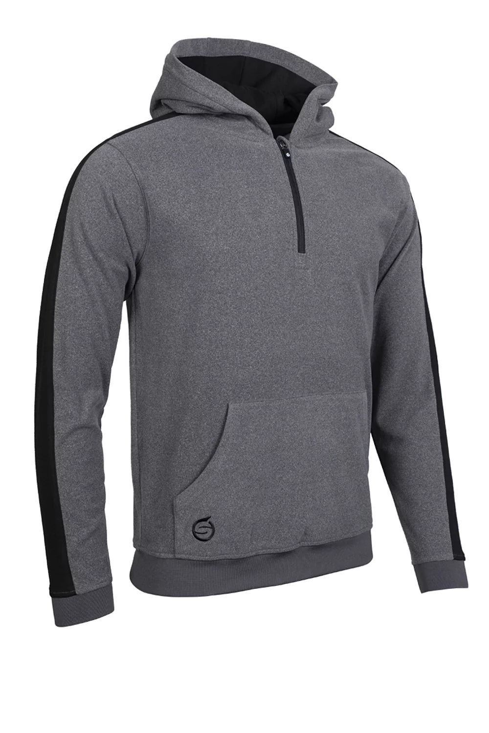 Sunderland Atlas Shower Proof Hoodie - Gunmetal Marl/Black