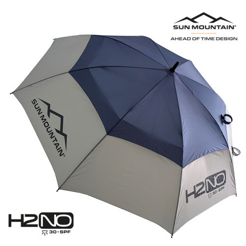 Sun Mountain H2NO Umbrella (30SPF) Nickel/Cadet