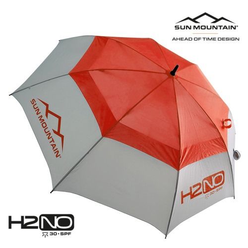 Sun Mountain H2NO Umbrella (30SPF) Red/Cadet