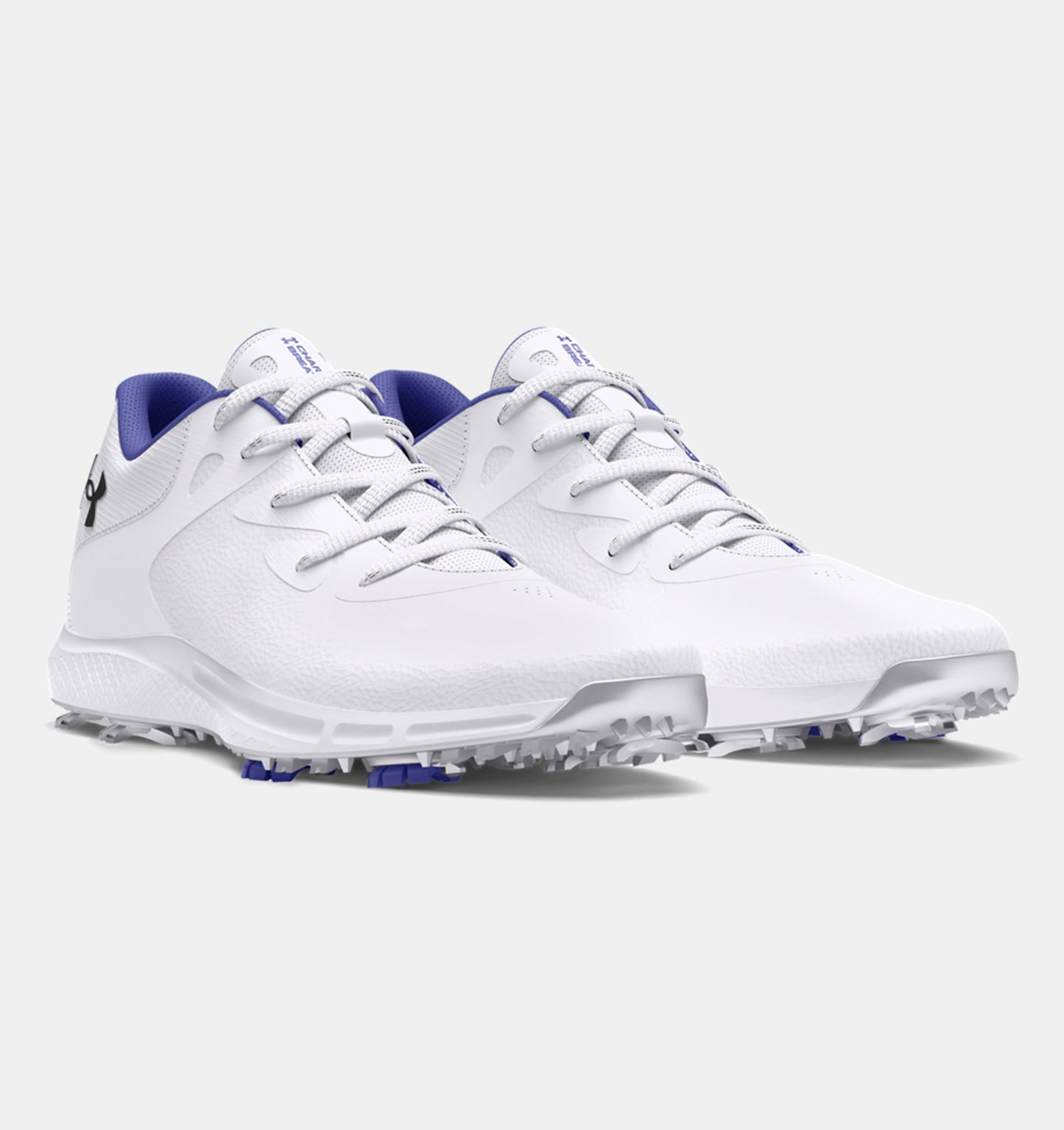 UA Charged Breathe  2 Golf Shoes - White