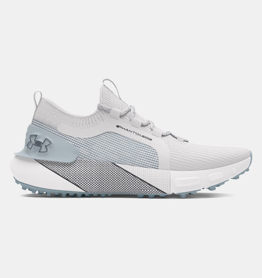 UA Phantom Golf Shoes-  Distant Gray / Harbor Blue