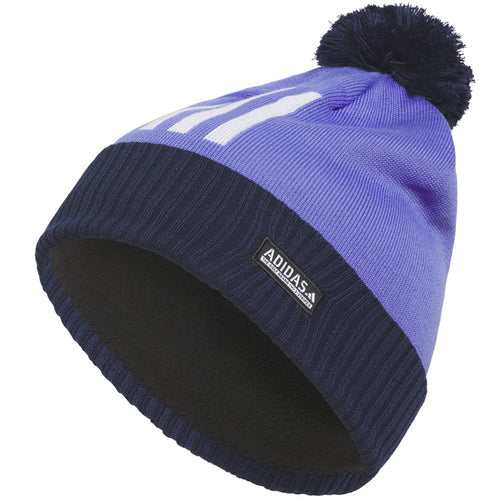 Adidas Pom 3S Beanie Hat - CobBlu/Purpl