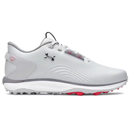 Under Armour Drive Fade 2 SL Golf Shoes - Mod Grey/Metallic Silver
