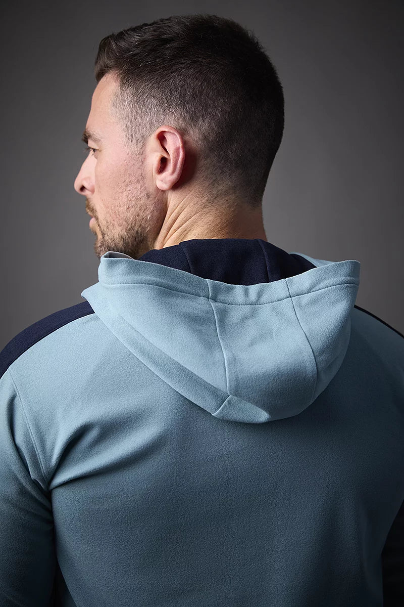 Sunderland Atlas Shower Proof Hoodie - Pacific Blue/Navy