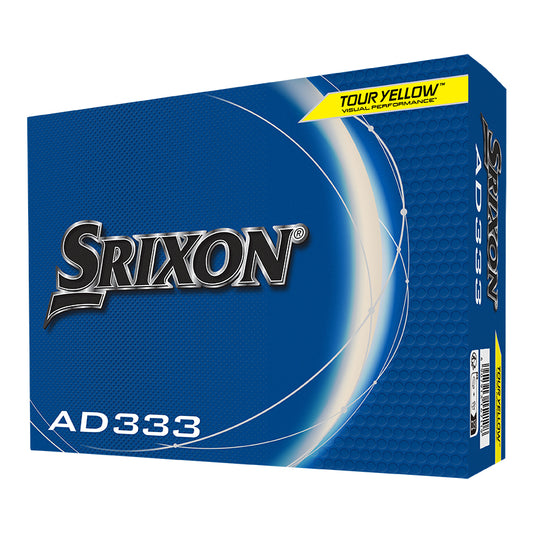 Srixon AD333 Golf Balls 2024 - Tour Yellow