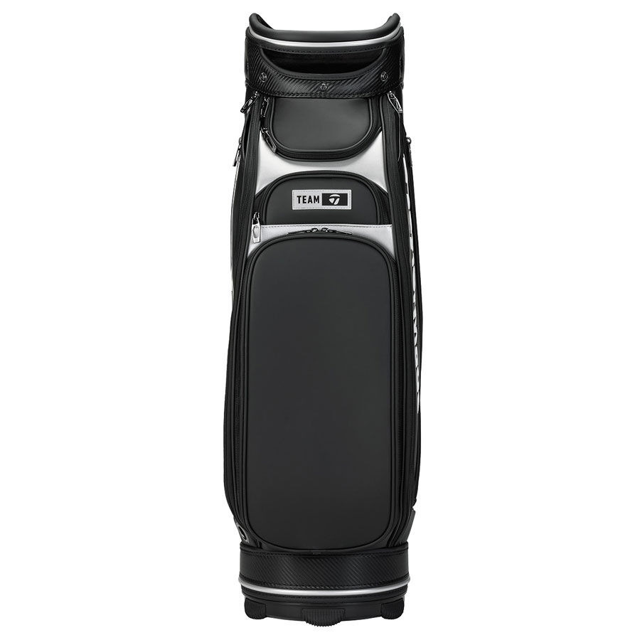TaylorMade Qi35 Tour Staff Bag - Black/Silver/Green