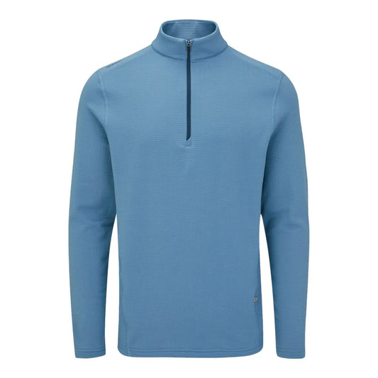 PING EDWIN 1/4ZIP S.BLUE