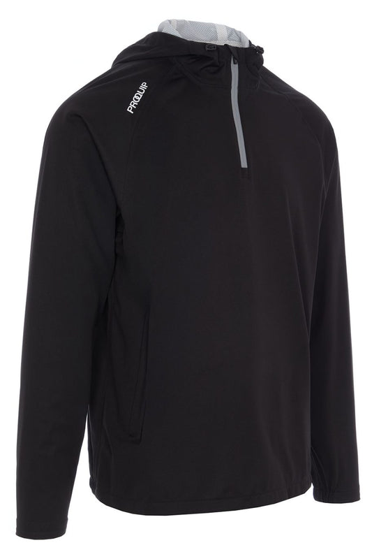 ProQup ProPac Lite Hooded Rain Jacket - Black