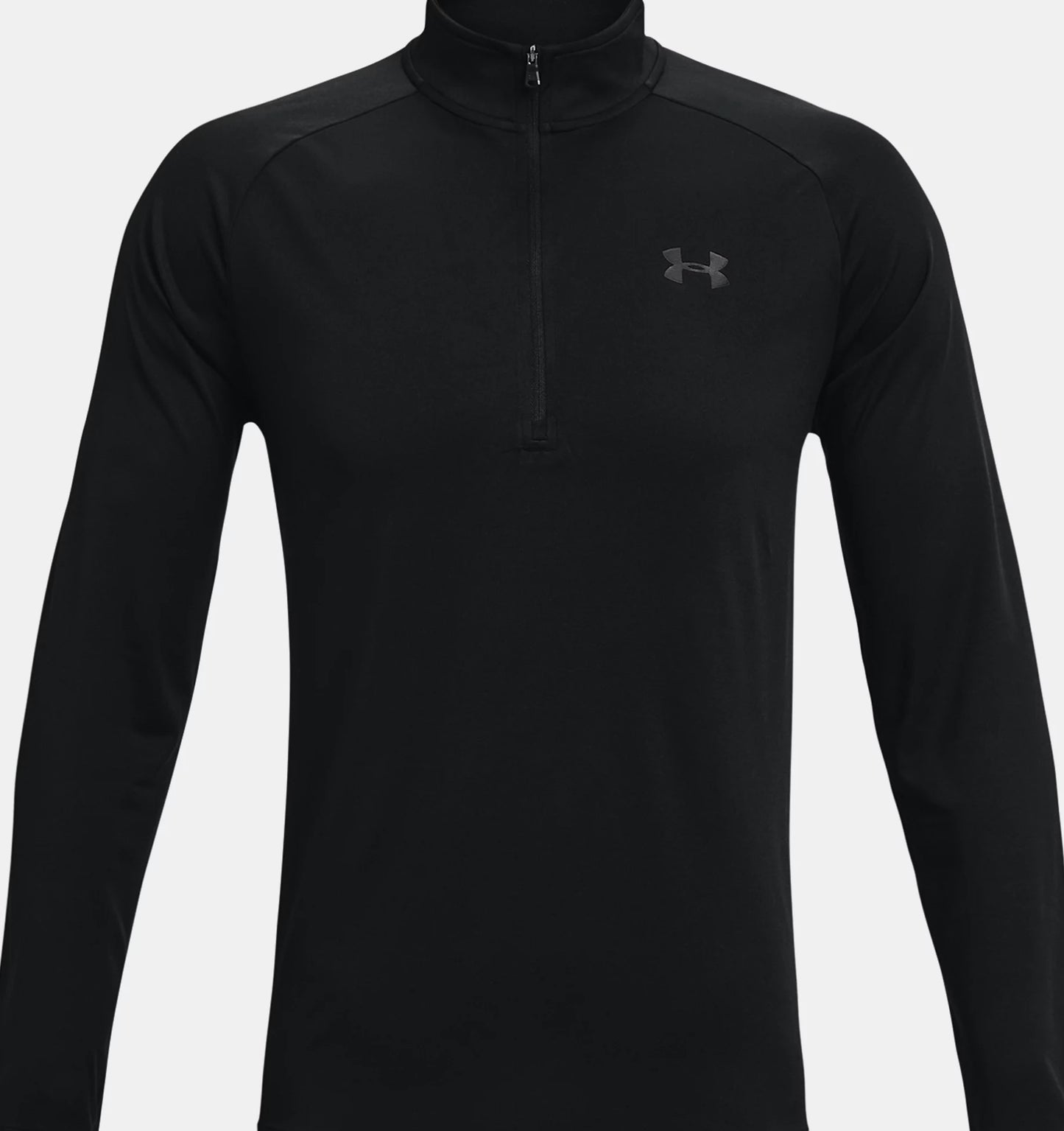 UA Tech™ ½ Zip Long Sleeve - Black