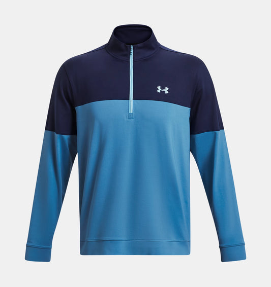 UA Storm Midlayer ½ Zip Cosmic Blue / Midnight Navy