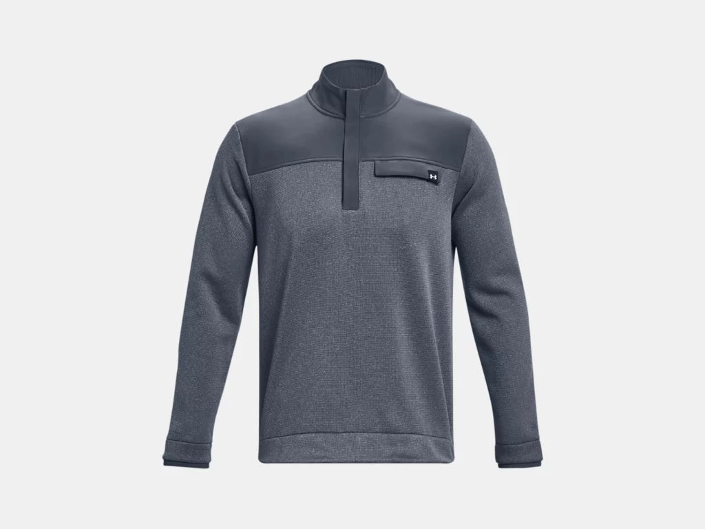 UA Storm SweaterFleece ½ Zip- Downpour/Grey