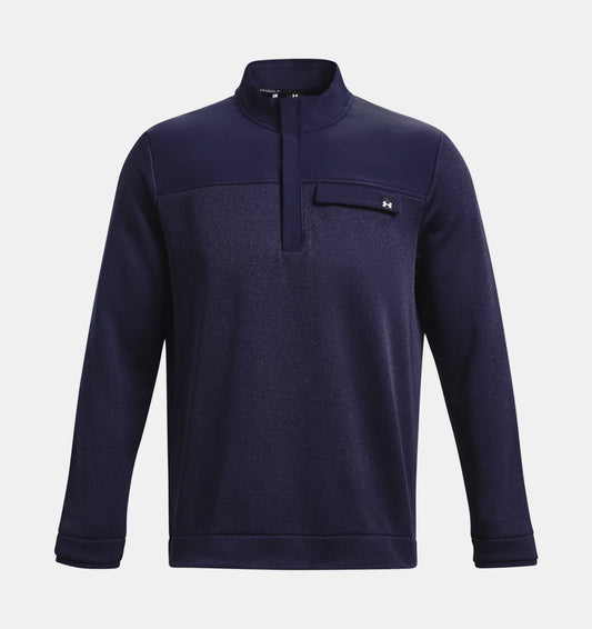 Under Armour Storm SweaterFleece ½ Zip - Midnight Navy / White - 410