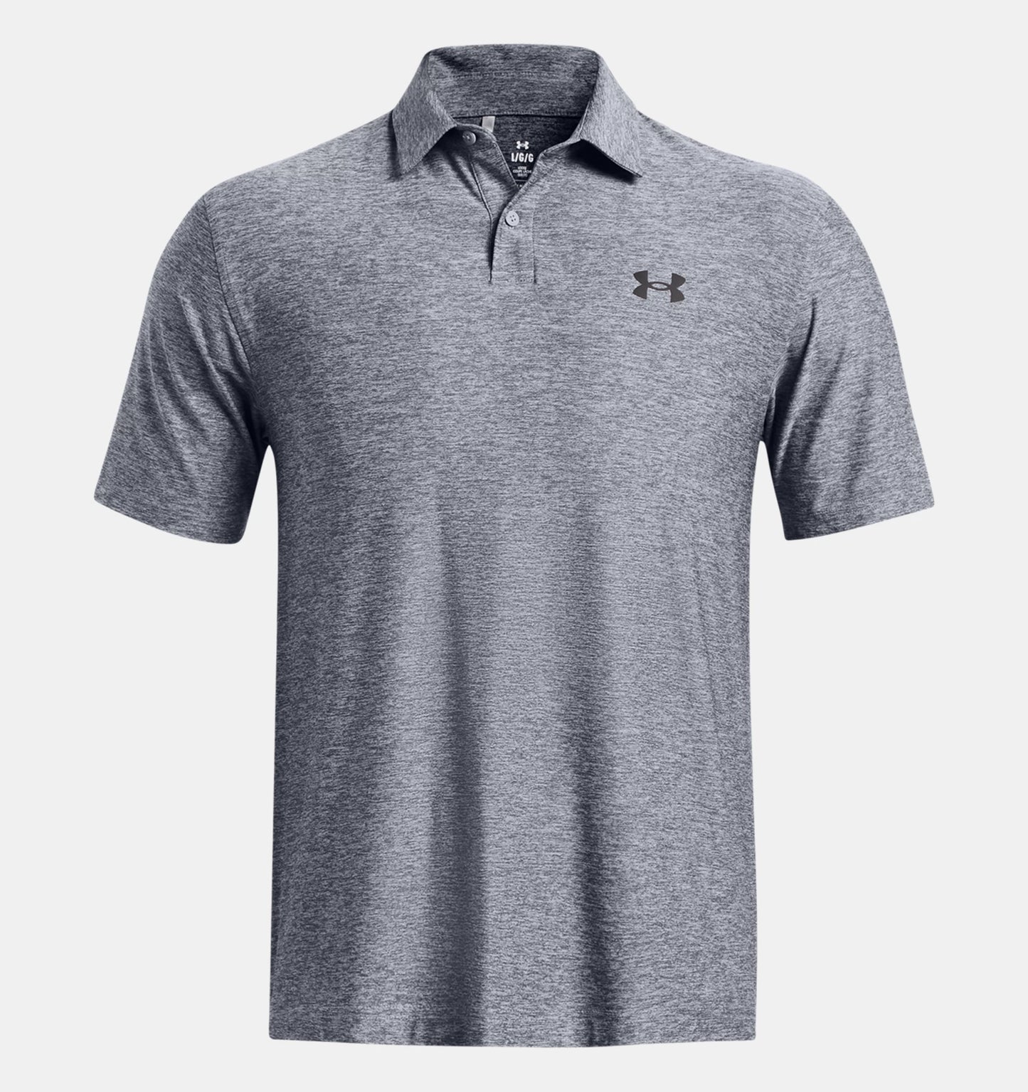 Under Armour Tee To Green Polo - Steel