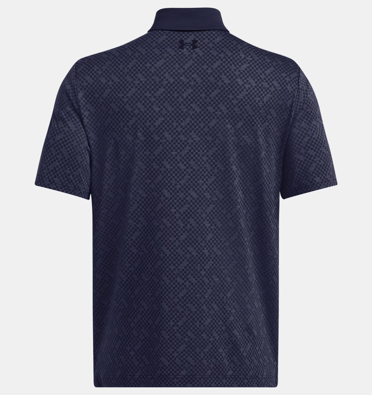 Under Armour Playoff 3.0 Check Jacquard Polo - Midnight Navy