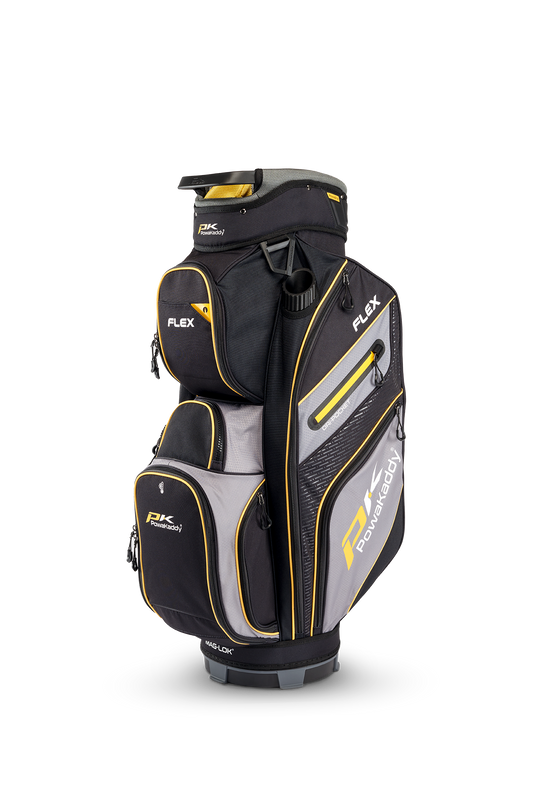 Powakaddy Flex Cart Bag Blck Yellw 2025