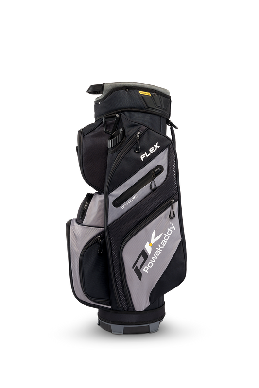 Powakaddy Flex Cart Bag - Grey with Black