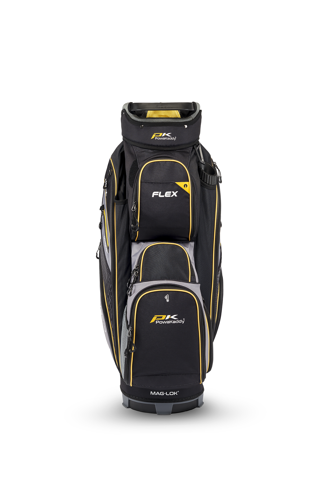 Powakaddy Flex Cart Bag Blck Yellw 2025