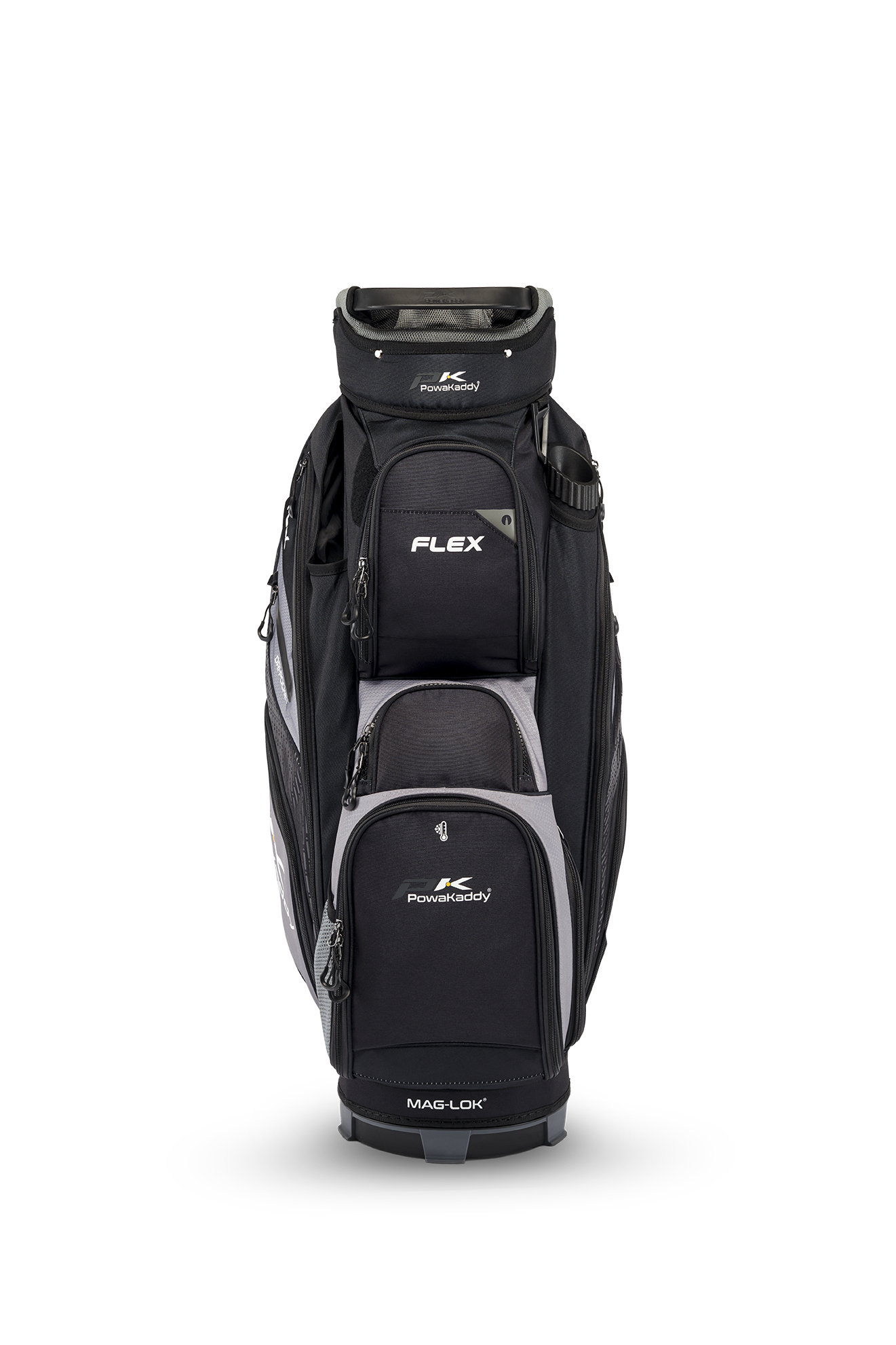 Powakaddy Flex Cart Bag - Grey with Black