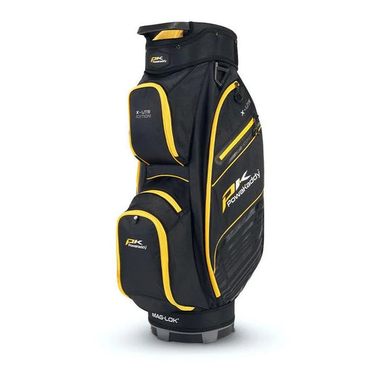 PowaKaddy X-Lite Golf Cart Bag - Black/Yellow
